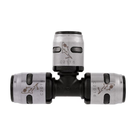 Sharkbite SharkBite EvoPEX 3/4 in. Push X 3/4 in. D Push Plastic Tee K370A